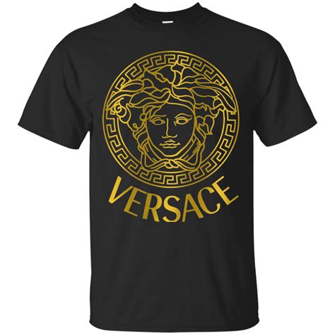 t shirt versace groen|Versace long sleeve t shirts.